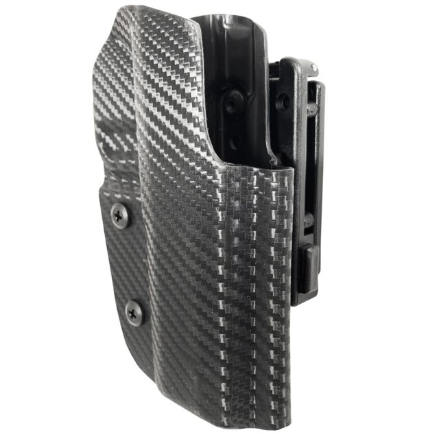 Black Scorpion Outdoor Gear CZ OWB Pro IDPA Competition Holster CZ 75 Shadow 2 Right Hand Carbon Fiber - Black Scorpion Outdoor Gear
