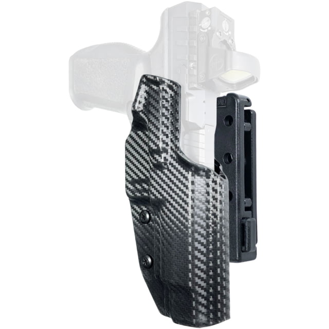 Black Scorpion Outdoor Gear Pro IDPA Competition OWB Holster Canik SFx Rival Pro Right Hand Carbon Fiber - Black Scorpion Outdoor Gear