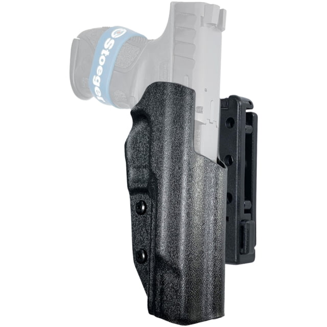 Black Scorpion Outdoor Gear Pro IDPA Competition OWB Holster Stoeger STR-9F Right Hand Black - Black Scorpion Outdoor Gear