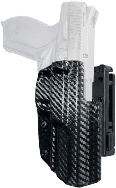 Black Scorpion Outdoor Gear Ruger American Compact 3.55'' Pro IDPA Competition Holster Right Carbon Fiber - Black Scorpion Outdoor Gear