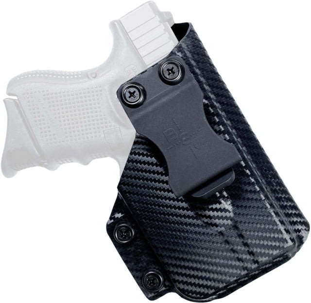 Black Scorpion Outdoor Gear Glock 26 27 33 w/ TLR-6 IWB Full Profile Holster Right Carbon Fiber - Black Scorpion Outdoor Gear