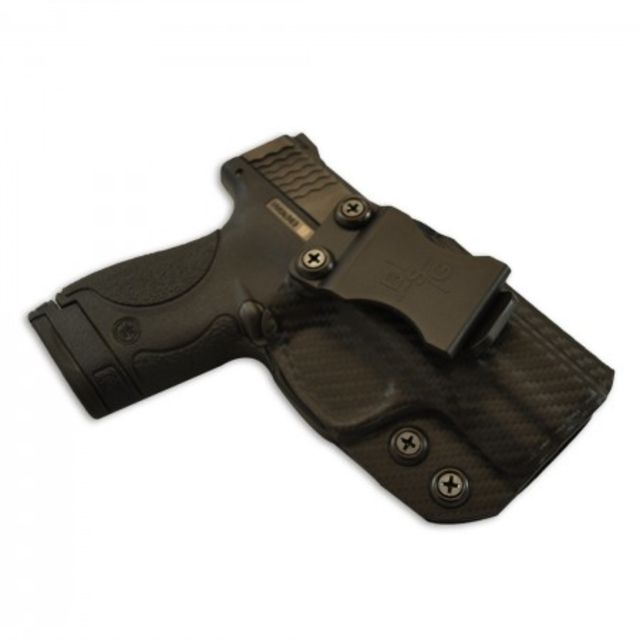 Black Scorpion Outdoor Gear Smith & Wesson M&P Shield IWB Kydex Holster Right Hand Carbon Fiber - Black Scorpion Outdoor Gear
