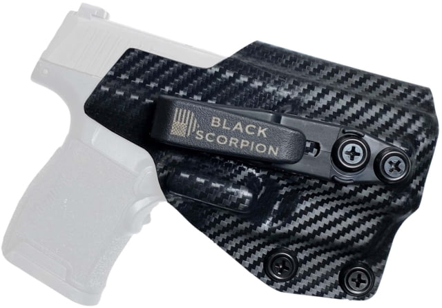 Black Scorpion Outdoor Gear Sig Sauer P365 w/ LIMA365 Laser Belt Wing Tuckable Holster Right Carbon Fiber - Black Scorpion Outdoor Gear