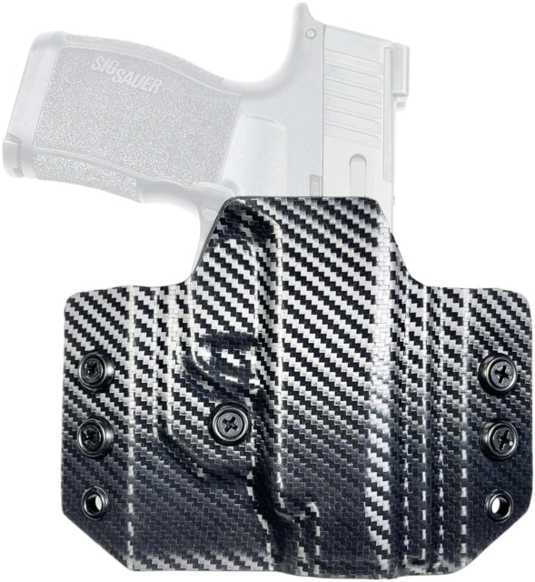 Black Scorpion Outdoor Gear Sig Sauer P365 XL OWB Kydex Holster Right Carbon Fiber - Black Scorpion Outdoor Gear