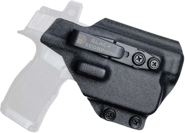 Black Scorpion Outdoor Gear Sig Sauer P365 XL w/ TLR-6 Belt Wing Tuckable Holster Right Black - Black Scorpion Outdoor Gear