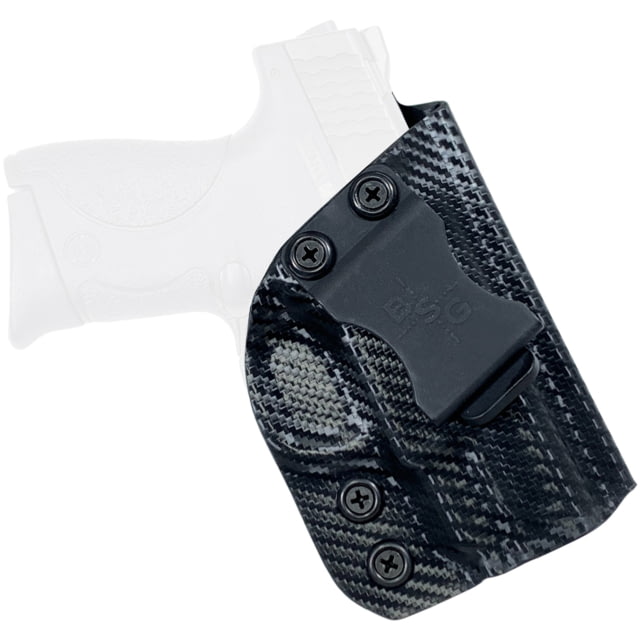 Black Scorpion Outdoor Gear Smith & Wesson M&P Shield IWB Full Profile Holster Right Hand Carbon Fiber - Black Scorpion Outdoor Gear