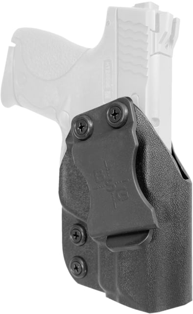Black Scorpion Outdoor Gear Smith & Wesson MP Shield IWB Kydex Holster - Low Profile Right Hand Black - Black Scorpion Outdoor Gear