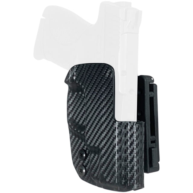 Black Scorpion Outdoor Gear Smith & Wesson M&P Shield Plus 4'' Pro IDPA Competition Holster Right Carbon Fiber - Black Scorpion Outdoor Gear