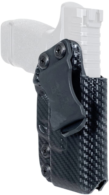 Black Scorpion Outdoor Gear Springfield Armory Hellcat OSP IWB Kydex Holster - Low Profile Right Hand Carbon Fiber - Black Scorpion Outdoor Gear