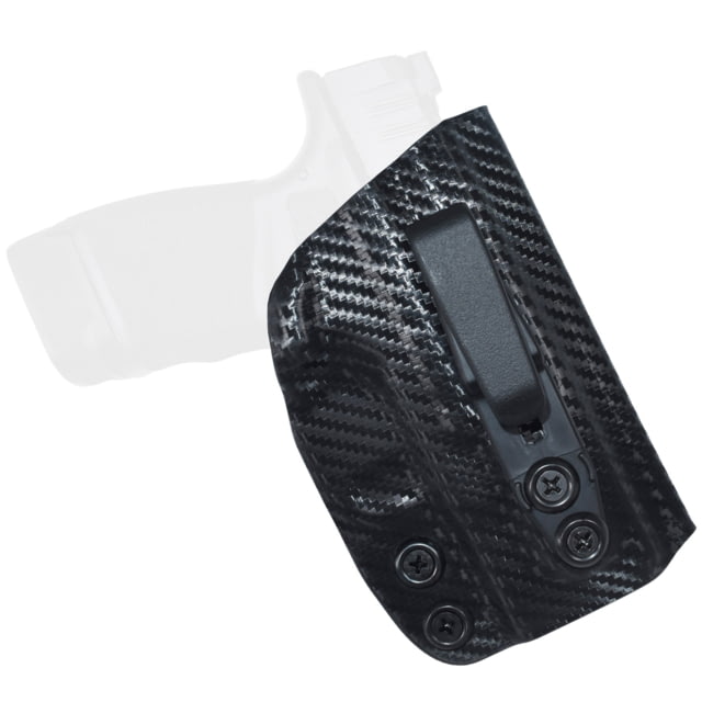 Black Scorpion Outdoor Gear Springfield Hellcat IWB Kydex Full Profile Tuckable Holster Left Hand Carbon Fiber - Black Scorpion Outdoor Gear