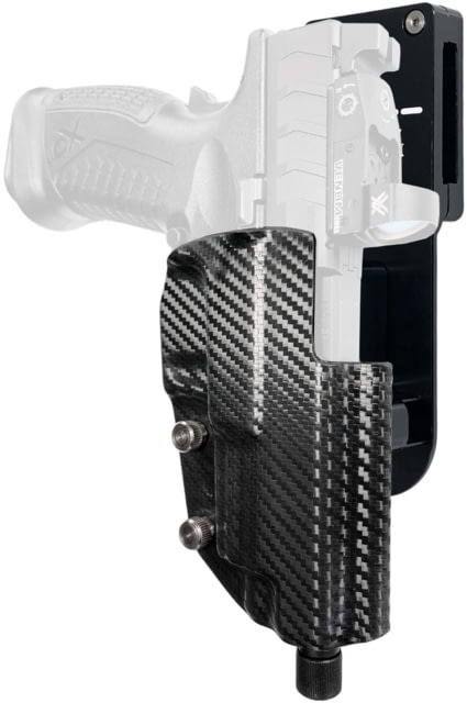 Black Scorpion Outdoor Gear Springfield XD-M Elite 4.5'' Pro Heavy Duty Competition Holster Right Black/Carbon Fiber - Black Scorpion Outdoor Gear