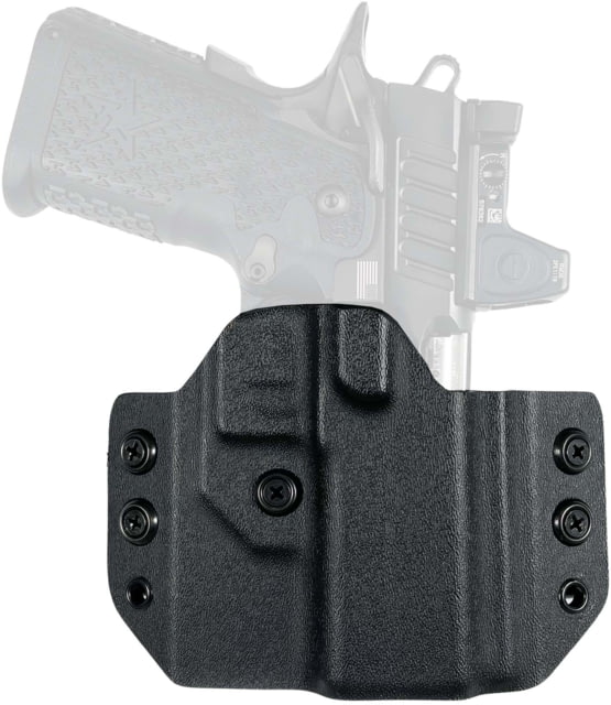 Black Scorpion Outdoor Gear Staccato C2 OWB Kydex Holster Right Black - Black Scorpion Outdoor Gear