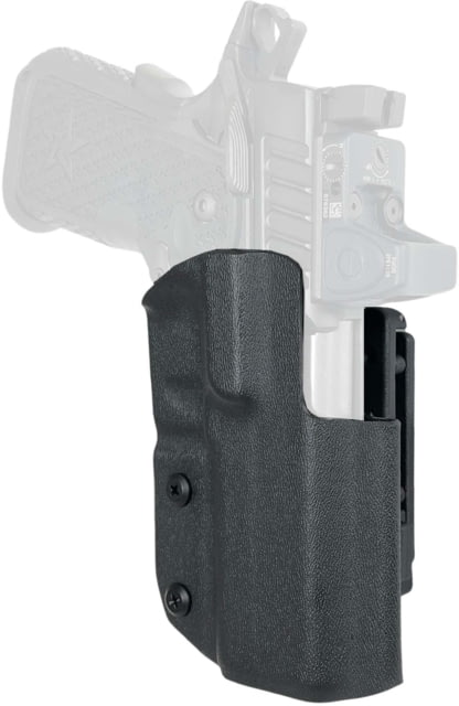 Black Scorpion Outdoor Gear Staccato C2 Pro IDPA Competition Holster Left Black - Black Scorpion Outdoor Gear