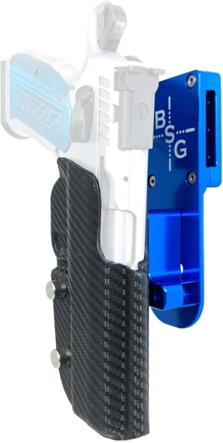 Black Scorpion Outdoor Gear Tanfoglio Stock 2 Pro Heavy Duty Competition Holster Right Blue/Carbon Fiber - Black Scorpion Outdoor Gear