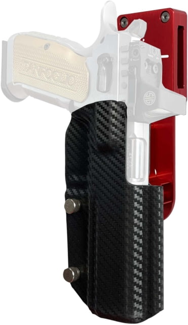 Black Scorpion Outdoor Gear Tanfoglio Stock 3 Pro Heavy Duty Competition Holster Right Red/Carbon Fiber - Black Scorpion Outdoor Gear