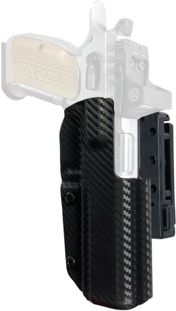 Black Scorpion Outdoor Gear Tanfoglio Stock 3 Pro IDPA Holster Right Carbon Fiber - Black Scorpion Outdoor Gear