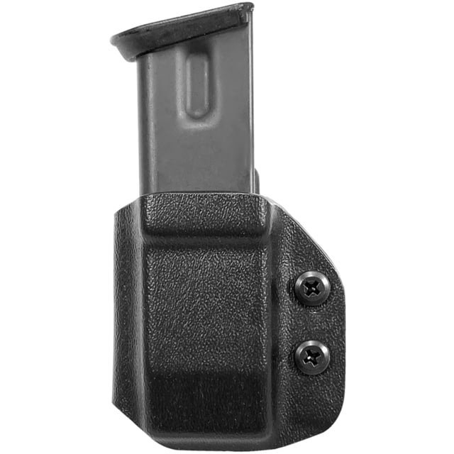 Black Scorpion Outdoor Gear Universal OWB Double Stack Magazine Carrier 9mm .40 S&W Black Universal - Black Scorpion Outdoor Gear