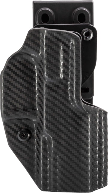 Black Scorpion Outdoor Gear Walther Pdp 4.5in OWB Quick Release IDPA Holster Right Hand Carbon Fiber HC28-QRDP-WALTHERPDPCFRH - Black Scorpion Outdoor Gear