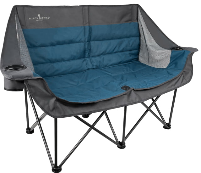 BLACK SIERRA EQUIPMENT Doublewide Padded Sofa Moroccan Blue