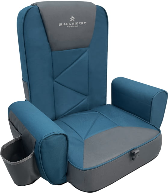 Black Sierra Equipment BLACK SIERRA EQUIPMENT Nomad High Back Stadium Seat Moroccan Blue - $179.99 at Optics Planet