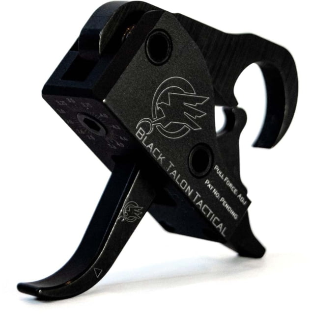 Black Talon Tactical Curved Bow Calibrated Drop in AR Trigger 5.5 lb Black - Black Talon Tactical