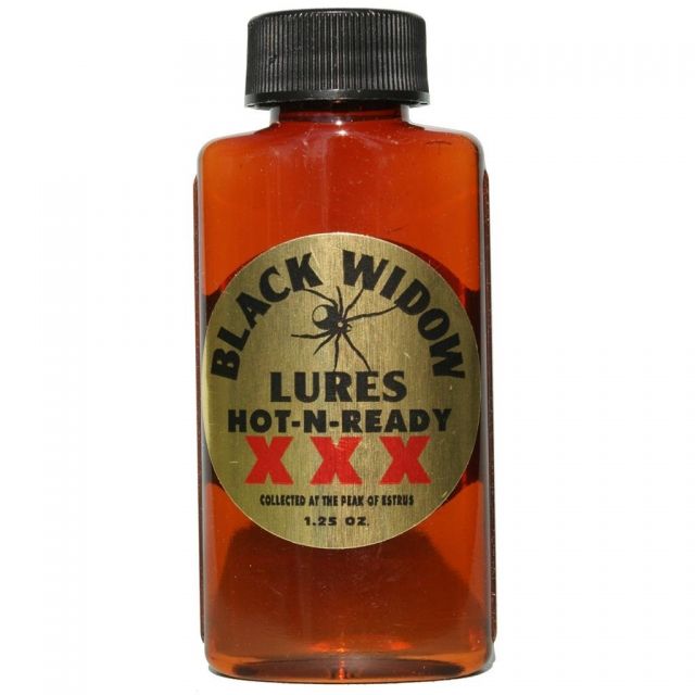 Black Widow Hot-N-Ready XXX Deer Lure Northern 1.25 oz. - Black Widow
