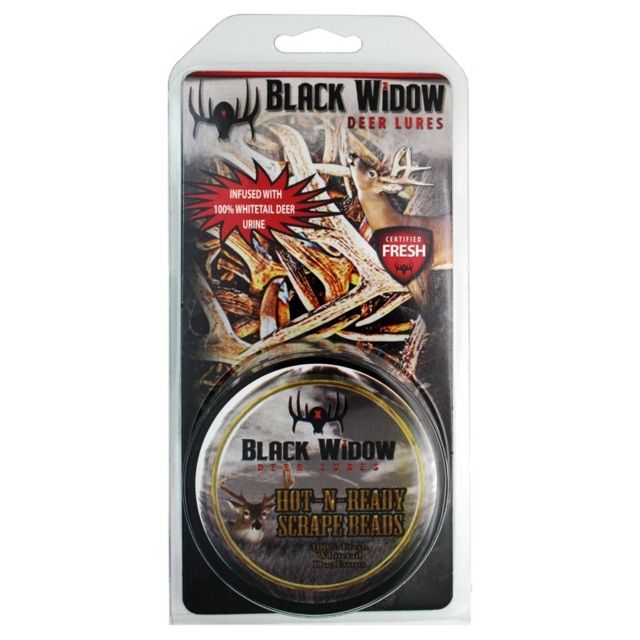 Black Widow Scrape Beads Hot N Ready 2 oz. - Black Widow