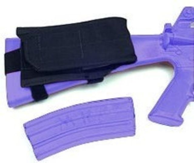 BlackHawk Buttstock Mag Pouch w/Adjustable Lid Black