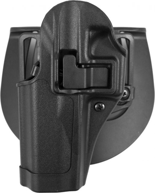 BlackHawk CQC SERPA w/Beltloop & Paddle Holsters Glock 20/Glock 37/Glock 21/Smith & Wesson M&P 45L Left Hand Matte Black
