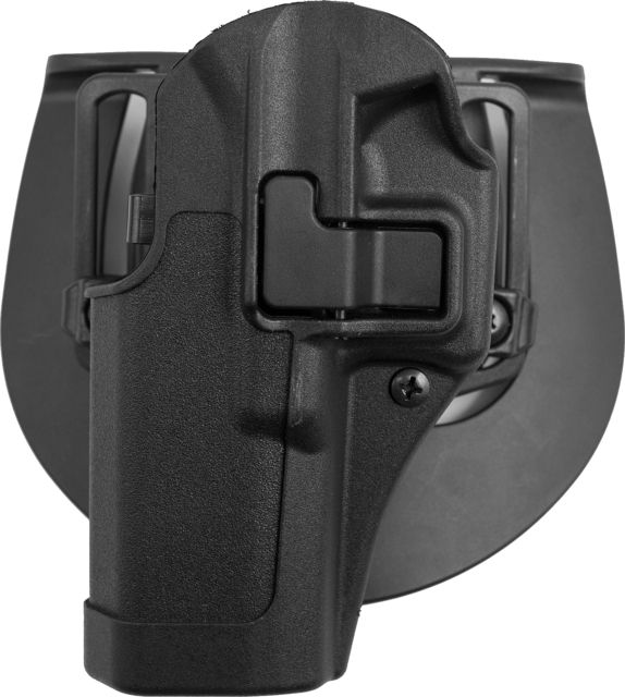 BlackHawk CQC SERPA w/Beltloop & Paddle Holsters Glock 31/Glock 17/Glock 22 Left Hand Matte Black