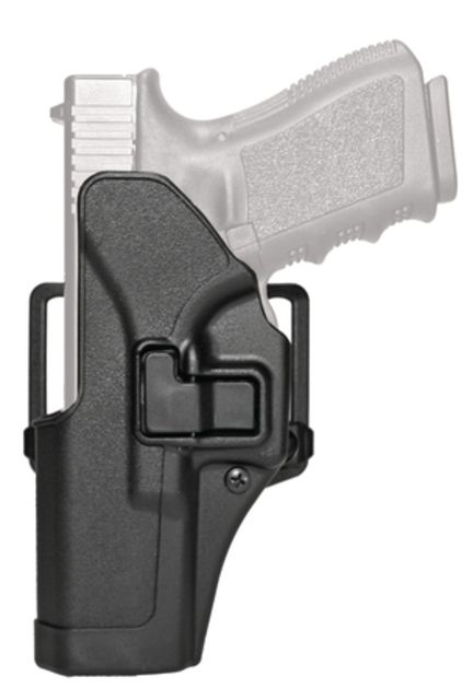 BlackHawk CQC SERPA w/Beltloop & Paddle Holsters Colt 1911 Government 5in Left Hand Matte Black