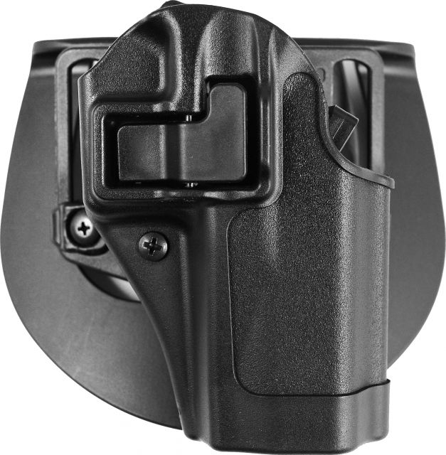 USED BlackHawk Serpa CQC Concealment Holsters w/ Matte Finish Smith & Wesson M&P 9/Smith & Wesson M&P 40 Right Hand Matte Black - Blackhawk