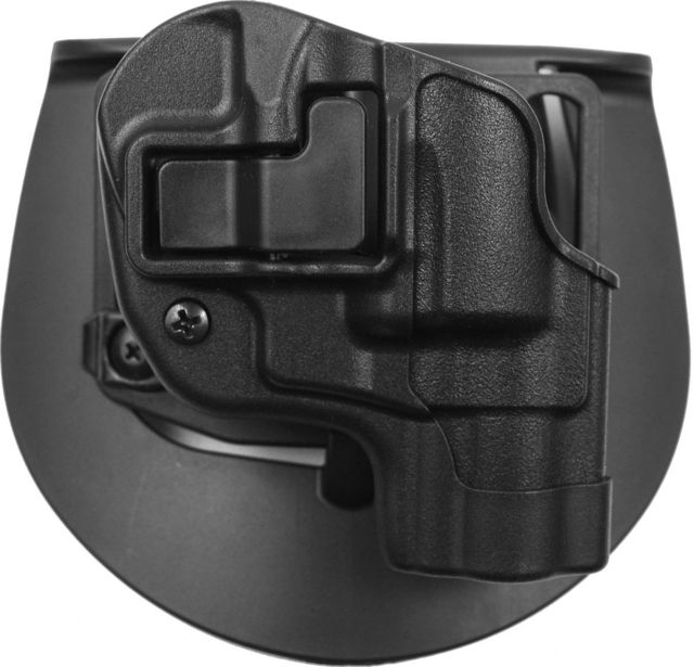BlackHawk CQC SERPA w/Belt Loop and Paddle Holsters Right Hand Black