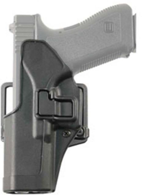 BlackHawk CQC SERPA w/Belt Loop and Paddle Holsters Glock 31/Glock 17/Glock 22 Right Hand Matte Black