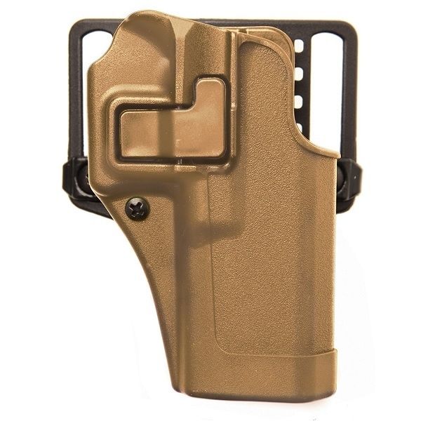 BlackHawk CQC SERPA Holsters w/Belt Loop and Paddle Glock 20/Glock 37/Glock 21 Right Hand Matte Coyote Tan