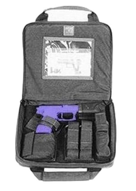 BlackHawk Discreet SOCOM 10in Pistol Cases, Black, 66SS00BK by USA Blackhawk Soft Gun Cases