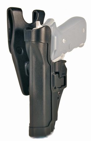 BlackHawk SERPA L2 Duty Holsters Glock 19/Glock 20/Glock 17 Left Hand Matte Black