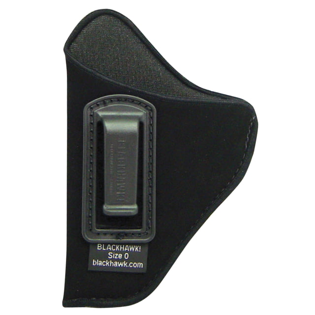 BLACKHAWK Inside the Pant Holster Size 0 Fits Small Revolver With 2-3 Barrel Left Hand Black - Blackhawk