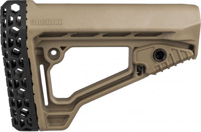 USED BlackHawk Knoxx A-Frame Carbine Stock - Milspec Tube Dark Earth KAR011DK EDEMO7 Used Condition Like New - Blackhawk