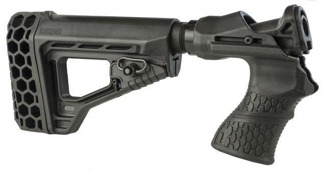 EDEMO BlackHawk Knoxx Specops Gen 3 Shotgun Stock Remington 870 12 Gauge Black  EDEMO9 - Blackhawk