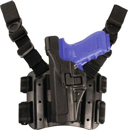 BlackHawk Draw Tactical SERPA L2 Holsters Beretta 92/Beretta 96 Left Hand Matte Black - Blackhawk