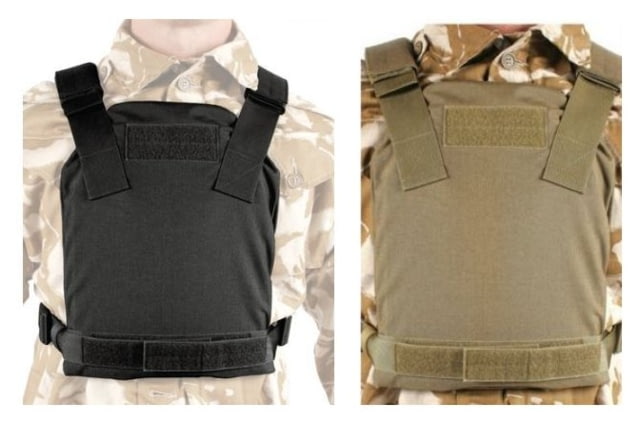 BlackHawk Low Visibility Plate Carrier, Large, Coyote Tan, 32PC12CT by USA Blackhawk Bulletproof Vests Plate Carriers
