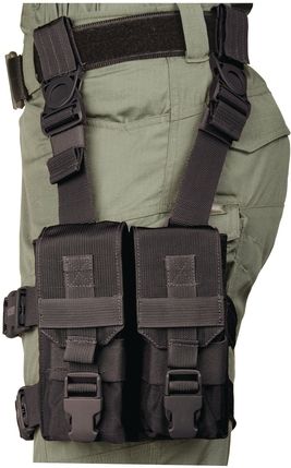BlackHawk M16 Y Thigh Rig Black Holds 4