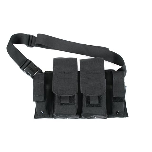BlackHawk Rifle/Pistol Bandoleers, Black, 55RB01BK by USA Blackhawk Ammo Pouches