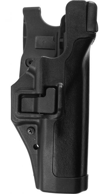 BlackHawk SERPA Level 3 Auto Lock Duty Holsters Glock 20/Glock 37/Glock 38/Glock 21/Glock 21SF Left Hand Matte Black - Blackhawk