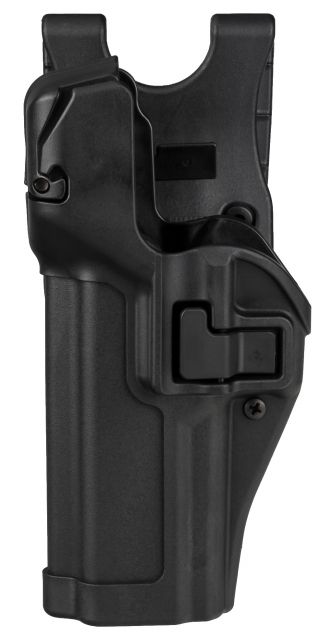 BlackHawk SERPA Level 3 Duty Holsters SIG Sauer P250/SIG Sauer P320 Left Hand Matte Black - Blackhawk