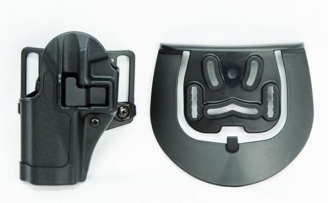 BlackHawk Serpa CQC Concealment Holsters w/ Matte Finish Smith & Wesson M&P 9/Smith & Wesson M&P 40 Left Hand Matte Black