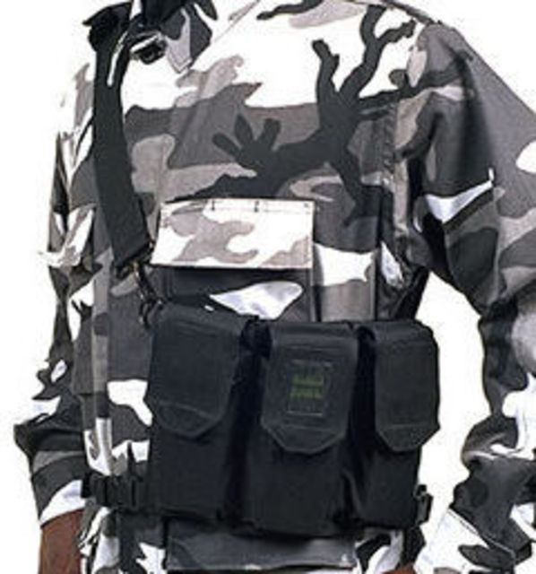 BlackHawk Rifle Bandoleer Holds 6 Black