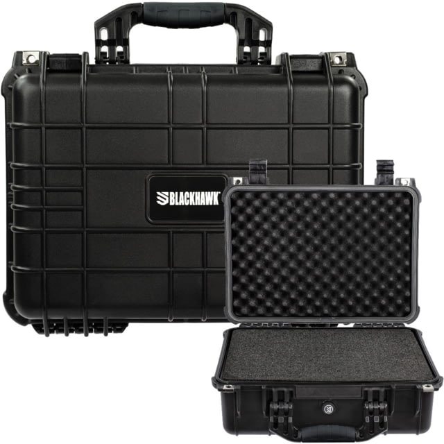 BlackHawk Standard 16in Waterproof Protective Gear/Gun Case w/Foam Black - Blackhawk