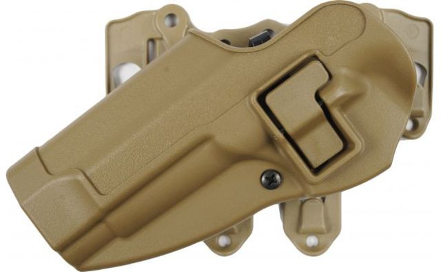 BlackHawk S.T.R.I.K.E. Platform with Serpa Holster Beretta 92/Beretta 96 Left Hand Matte Coyote Tan - Blackhawk